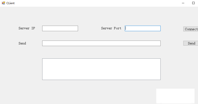 C#实现一个简单的Socket的客户端和服务端