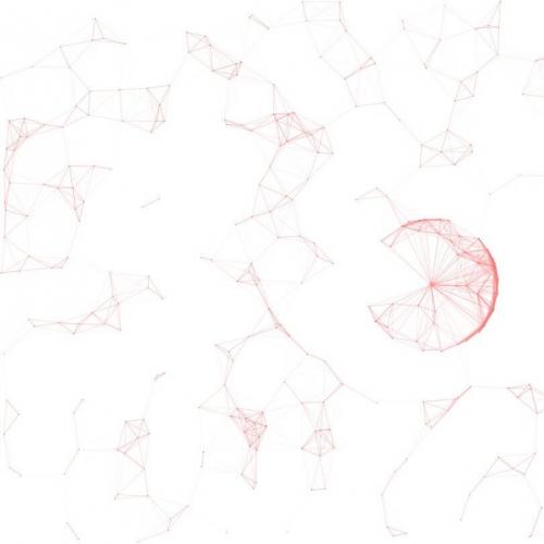 Html canvas实现粒子线条炫酷特效