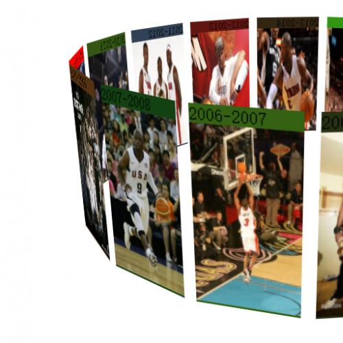 js实现旋转的照片墙