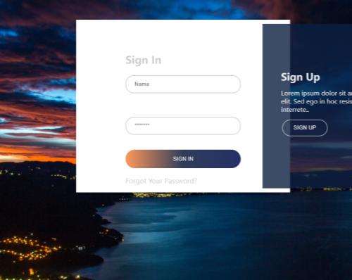 登录界面ui设计通用登录页面模板