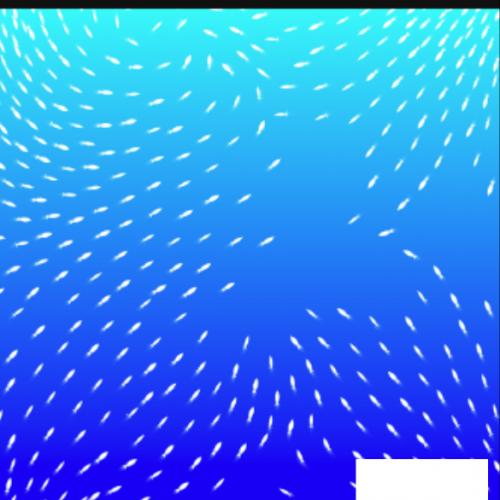 绘制沙丁鱼群HTML5
