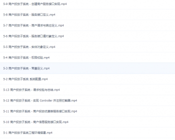 JAVA分布式优惠券系统后端 手把手实战开发+源码