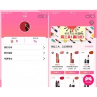 抖音最火的口红小程序源码，安装就能经营1.2.2版本