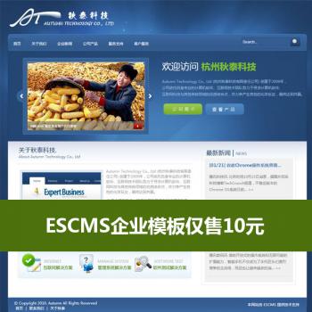 ESCMS精品模板仅售10元/ASP网站源码/整站/模板/企业建站