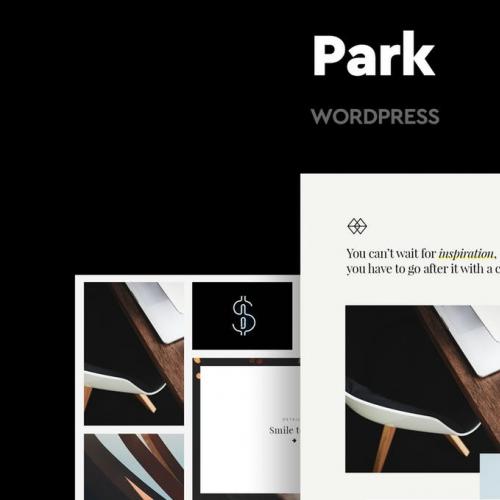 wordpress网站模板带后台 公园-创意组合WordPress主题