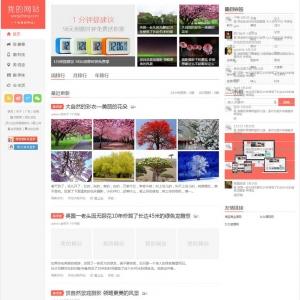 帝国CSM网站模板源码文章资讯自适应手机ecms009