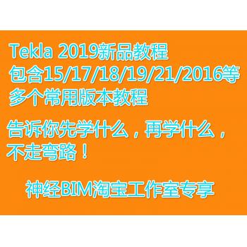 Tekla structures Xsteel BIM视频筛选教程钢结构19.0 、21.0教程