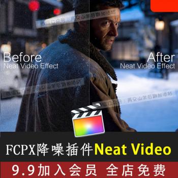 FCP7/FCPX专业视频降噪插件 Neat Video支持FCPX 10.4   使用教程
