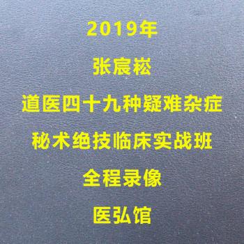 张宸崧道医四十九种疑难杂症秘术绝技临床实战班全程录像视频教程