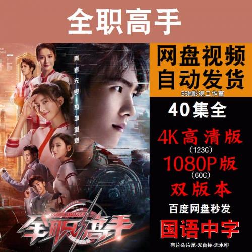 全职高手 电视剧全集4K非宣传画1080P资源素材下载百度网盘发货⑧