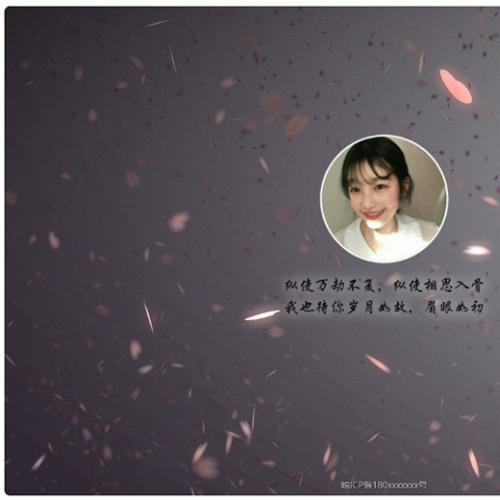 唯美情侣爱情表白纪念HTML单页_带背景音乐