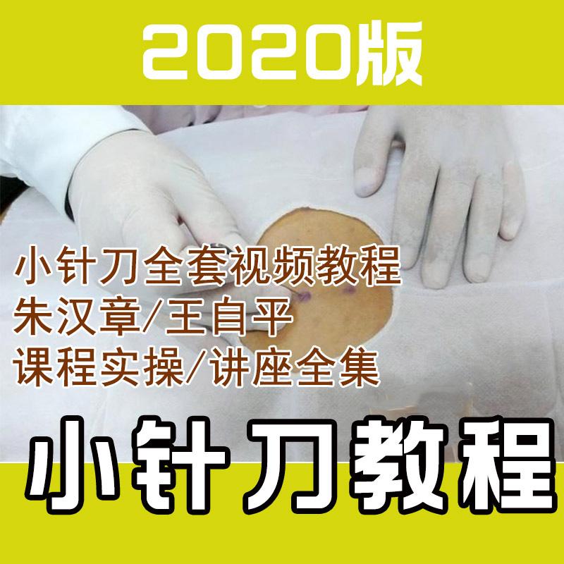 小针刀疗法视频全套课程朱汉章教程王自平中医针刀医学教程全集