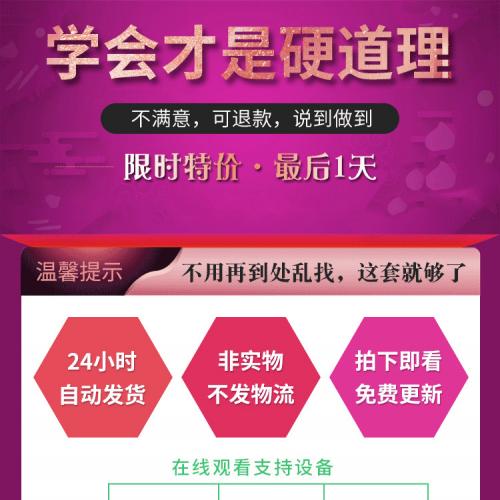 小东摄影视频教程手机网课构图人像