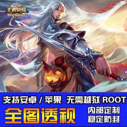 王者荣耀全图透视设计百里守约素材上帝视角视距免ROOT视野送ios