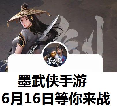 手游墨武侠内测激活码 墨武侠二测测试服资格邀请码兑换码CDK6.16