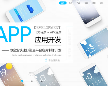 2018大气网络科技公司互联网技术响应式网站模板