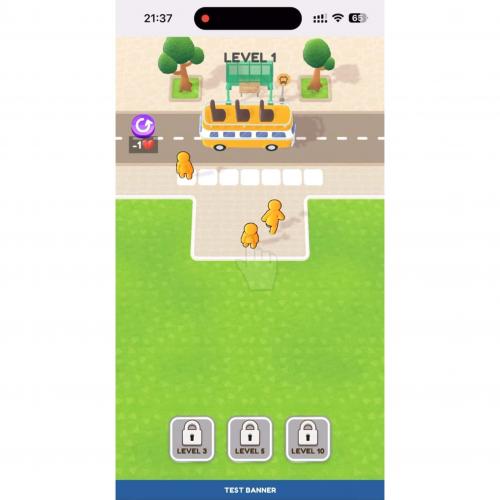 bus stop jam上车游戏源码unity源码