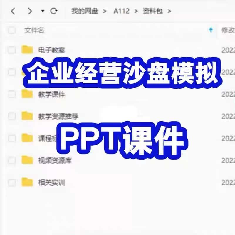 企业经营沙盘模拟教学课件教案课程标准视频资源学习素材资料PPT
