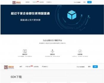 最新国富通第四方支付平台程序源码