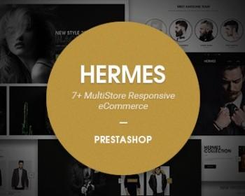 Hermes Prestashop主题模板 爱马仕 时装配饰 自适应外贸商城Prestashop模板