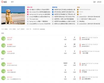javaWeb论坛系统源码+数据库（springMVC+mybatis+mysql ）