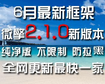 6月新版 框架2.1.0商业版源码  框架系统源码 防拉黑  商业版xx版