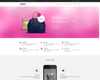 高端大气响应式自适应手机网络公司织梦模板_