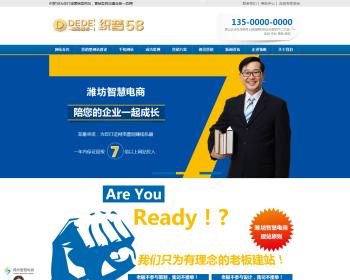 高端网络营销网站织梦源码