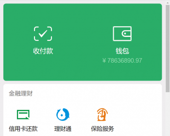 微信钱包装逼HTML自适应源码单页面