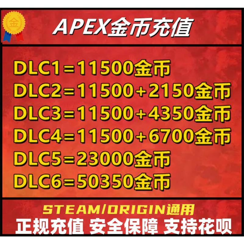 Apex金币充值 Origin硬币点数代充steam通行证充值阿根廷官方代购