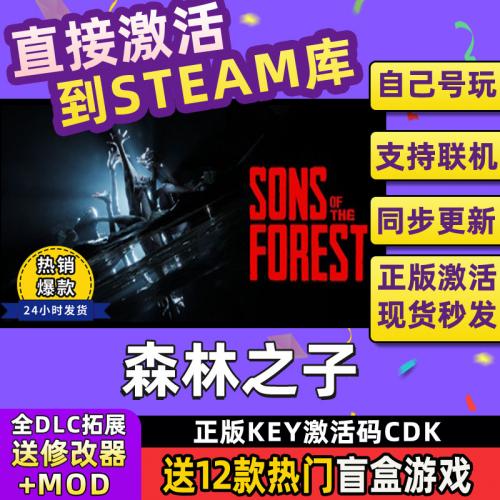 森林之子2steam正版激活码cdkey国区Sons Of The Forest 送修改器