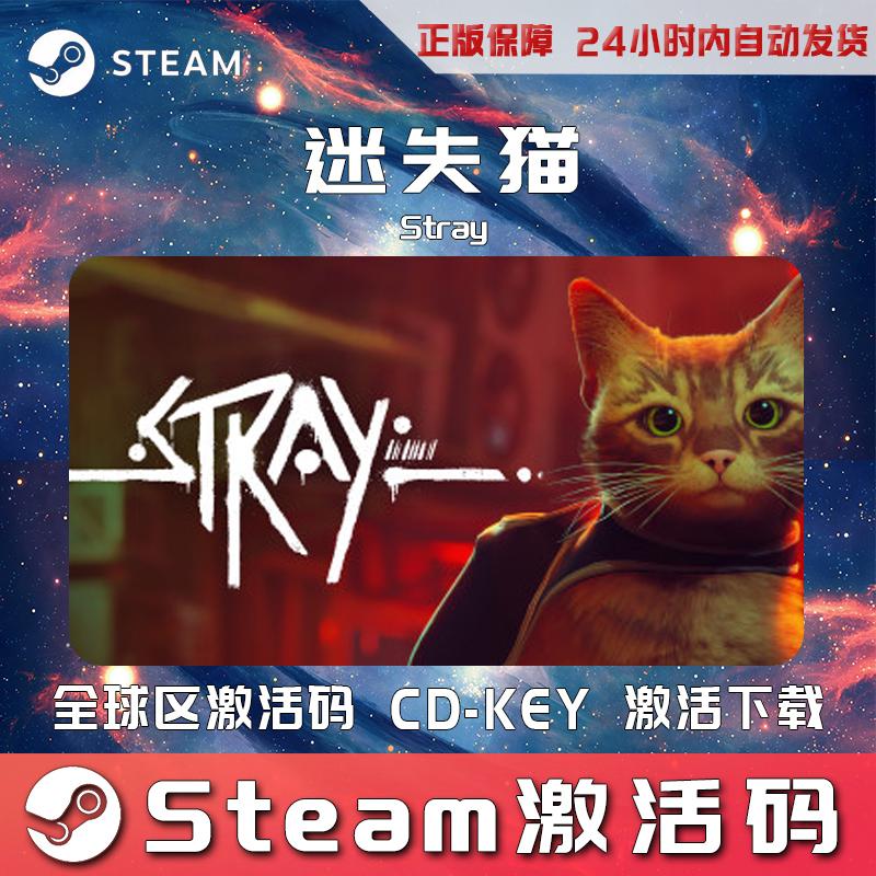 迷失猫Stray Steam正版国区全球区激活码CDK 流浪猫扮演猫PC游戏