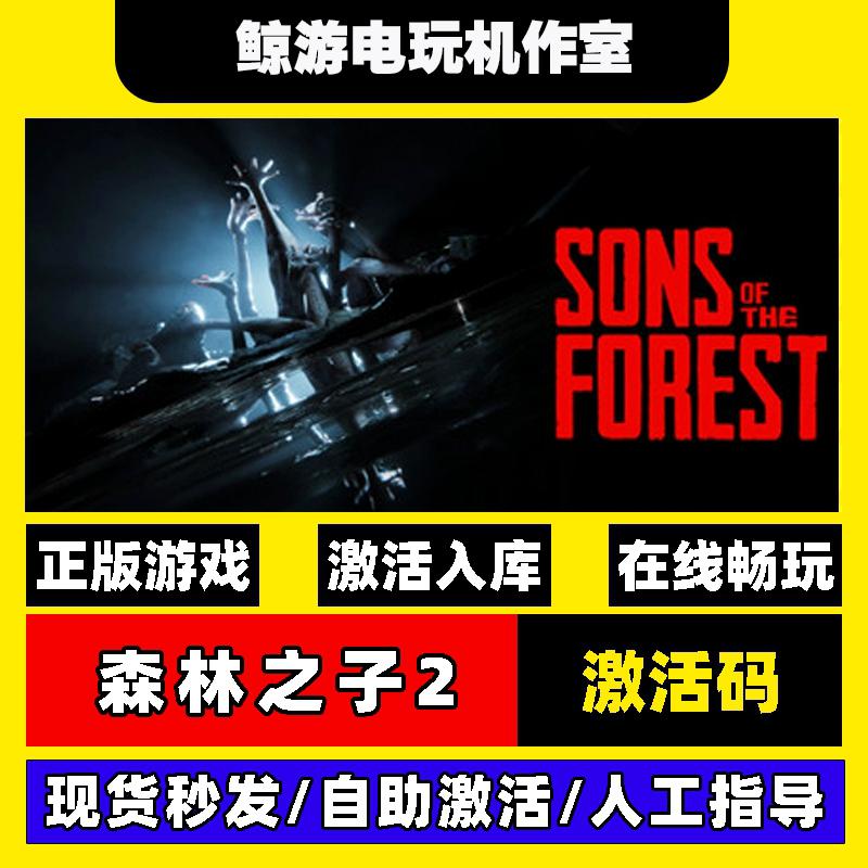 steam游戏森林之子2激活码Key全球国区Sons Of TheForest在线联机