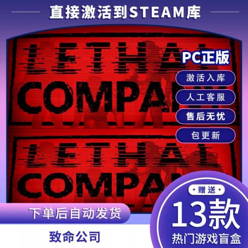 steam正版致命公司激活入库 Lethal Company 支持联机PC中文 游戏
