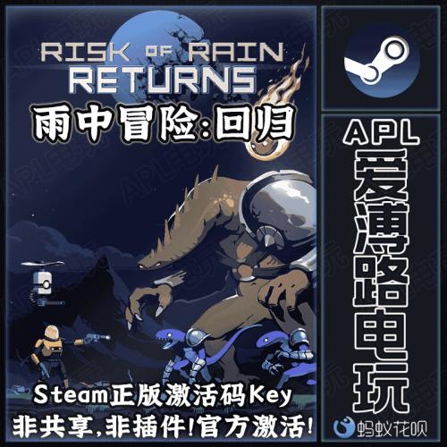 Steam正版PC雨中冒险回归 Risk of Rain Returns 国区激活码cdkey