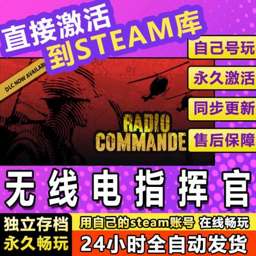 无线电指挥官steam激活码cdkey在线PC电脑游戏入库全球兑换码永久