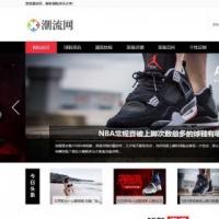 潮牌鞋潮流行业资讯网站织梦模板(带手机端)