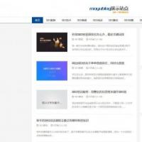 响应式SEO资讯教程类网站织梦模板