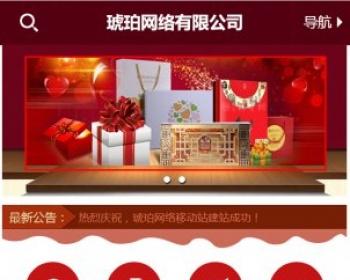 HTML5大气手机网站源码 手机企业网站模版 含PC版官网 HTML5模版 asp带后端