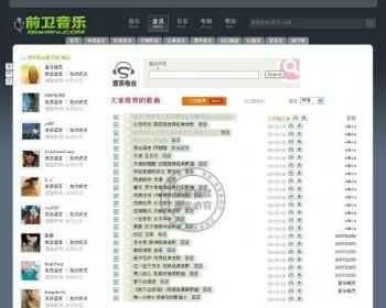 织梦前卫音乐网源码，整合VIP支付功可以，带播放器，带采集可直接经营