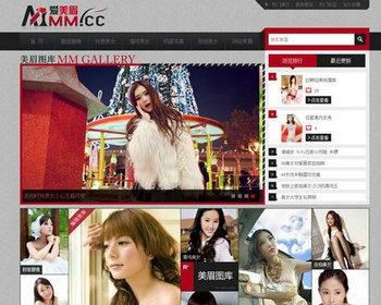 图片源码程序整站 图片网站模板 带后端带采集 dede织梦 生成html
