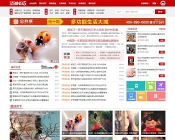 N5城市门户系列-V8 整站（GBK）+模板GBK+UTF8