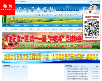 宜州市中医院-广西宜州市中医院源码 整站源码