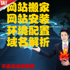 网站源码安装服务 网站源码上传安装 代安装网站程序 域名解析